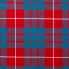 Reiver Light Weight Tartan Fabric - Hamilton Red Modern